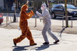 28. März 2015 - Hasen aus Versuchslabor entflohen - Aktion gegen Tierversuche