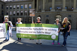 24. Juni 2015 - Demonstration vor der ETH in Zürich
