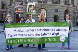 24. Juni 2015 - Demonstration vor der ETH in Zürich