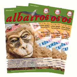 Magazin Tierversuchsgegner Albatros Nr. 43