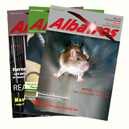 Albatros Abonnement - Das Magazin gegen Tierversuche!