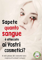 AG STG Flyer - Keine Tierversuche für Kosmetik! it